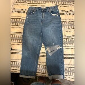 Abercrombie distressed jeans